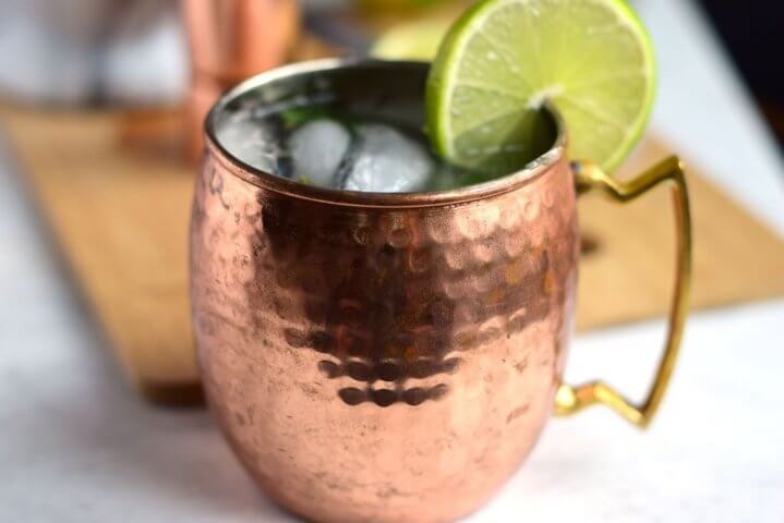 Best Moscow Mule with Ginger Ale